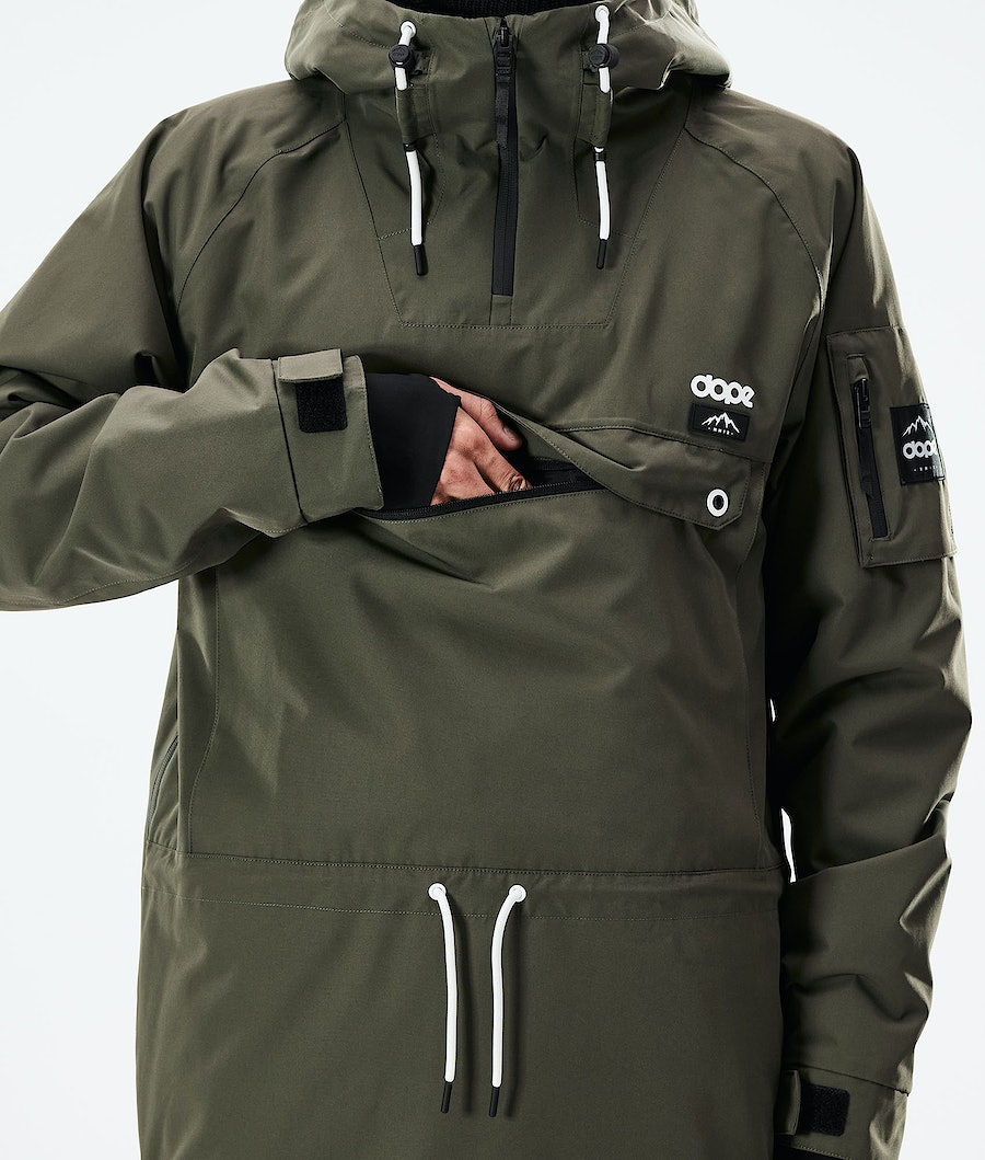 Dope Annok 2021 Snowboardjacke Herren Olivgrün Grün | UL1823507
