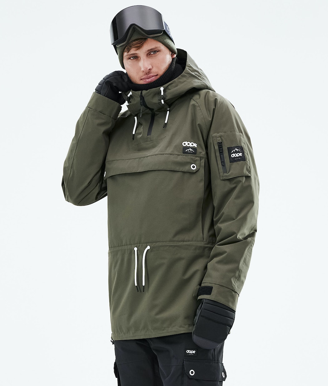 Dope Annok 2021 Snowboardjacke Herren Olivgrün Grün | UL1823507