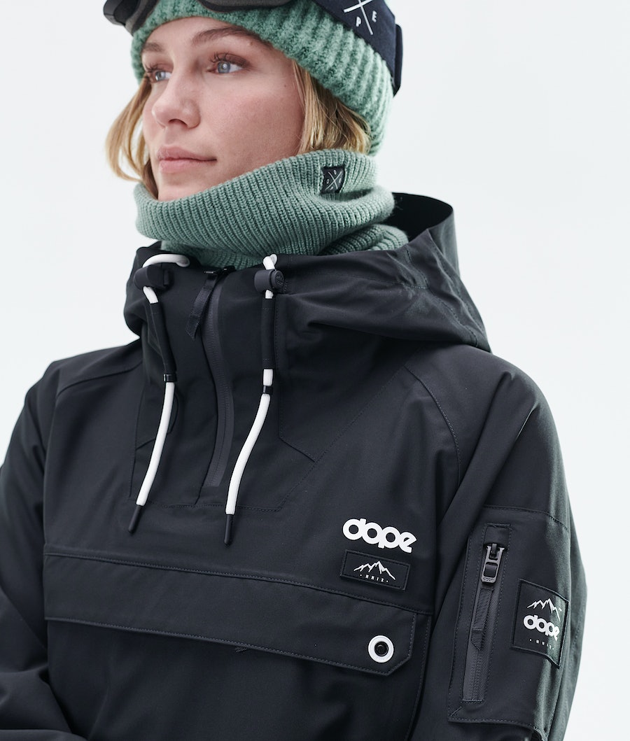Dope Annok Long W Snowboardjacke Damen Schwarz | GA5947386