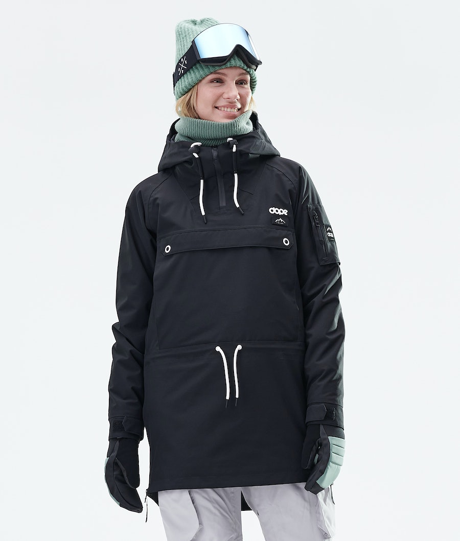 Dope Annok Long W Snowboardjacke Damen Schwarz | GA5947386