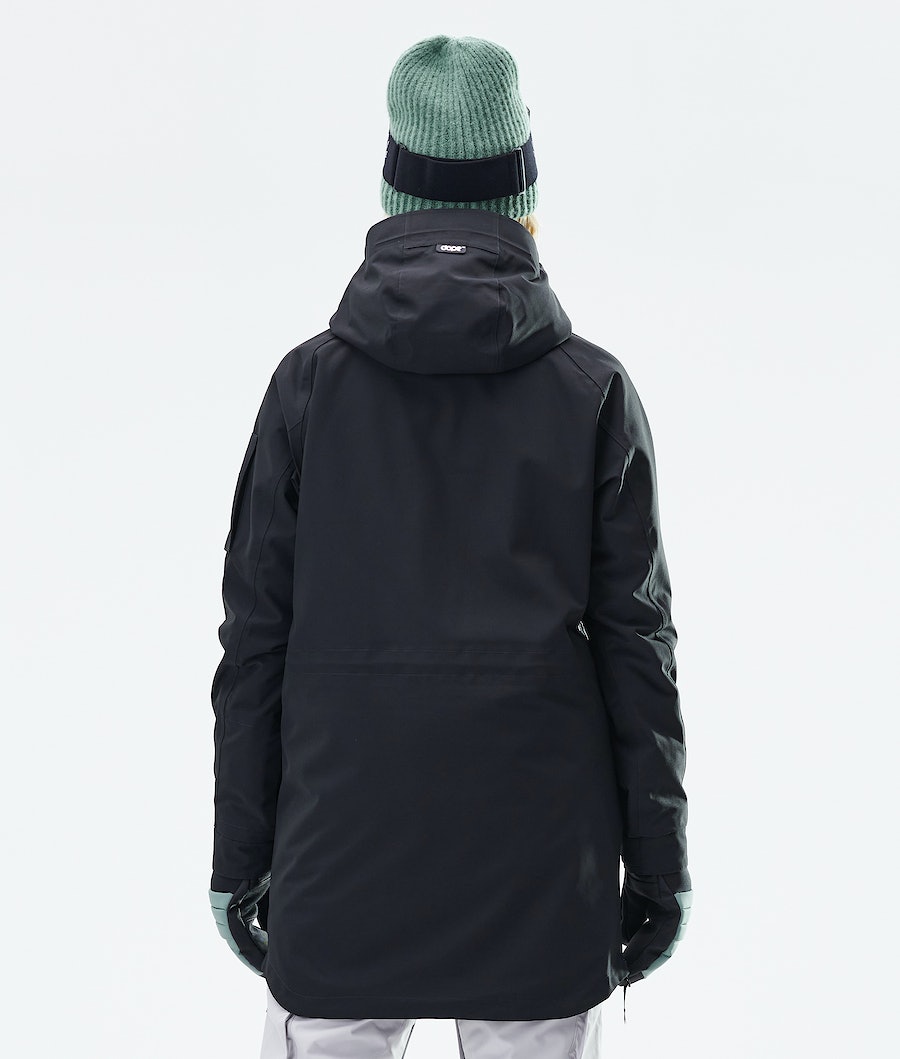 Dope Annok Long W Snowboardjacke Damen Schwarz | GA5947386