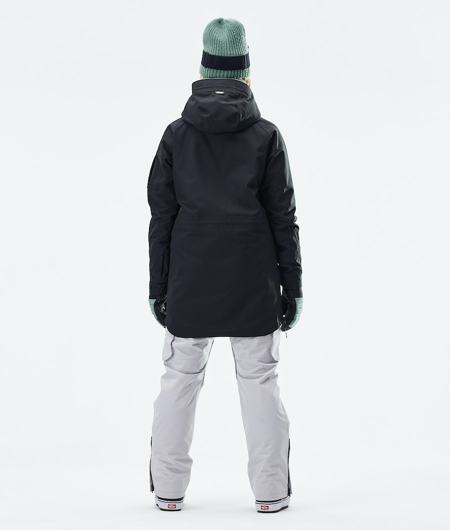 Dope Annok Long W Snowboardjacke Damen Schwarz | GA5947386