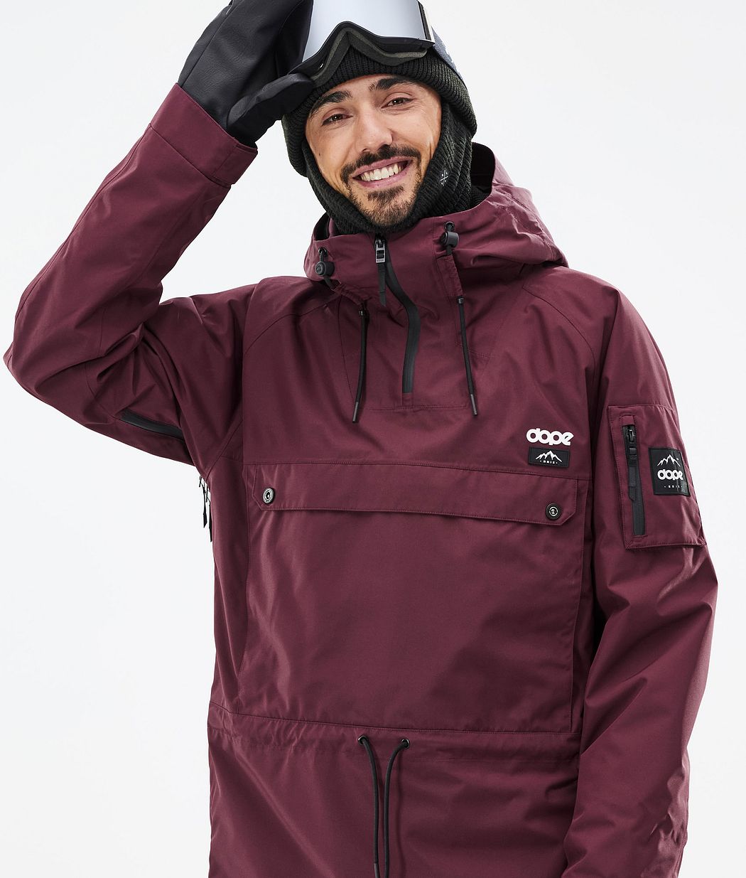Dope Annok Snowboardjacke Herren Bordeaux | QP3184659