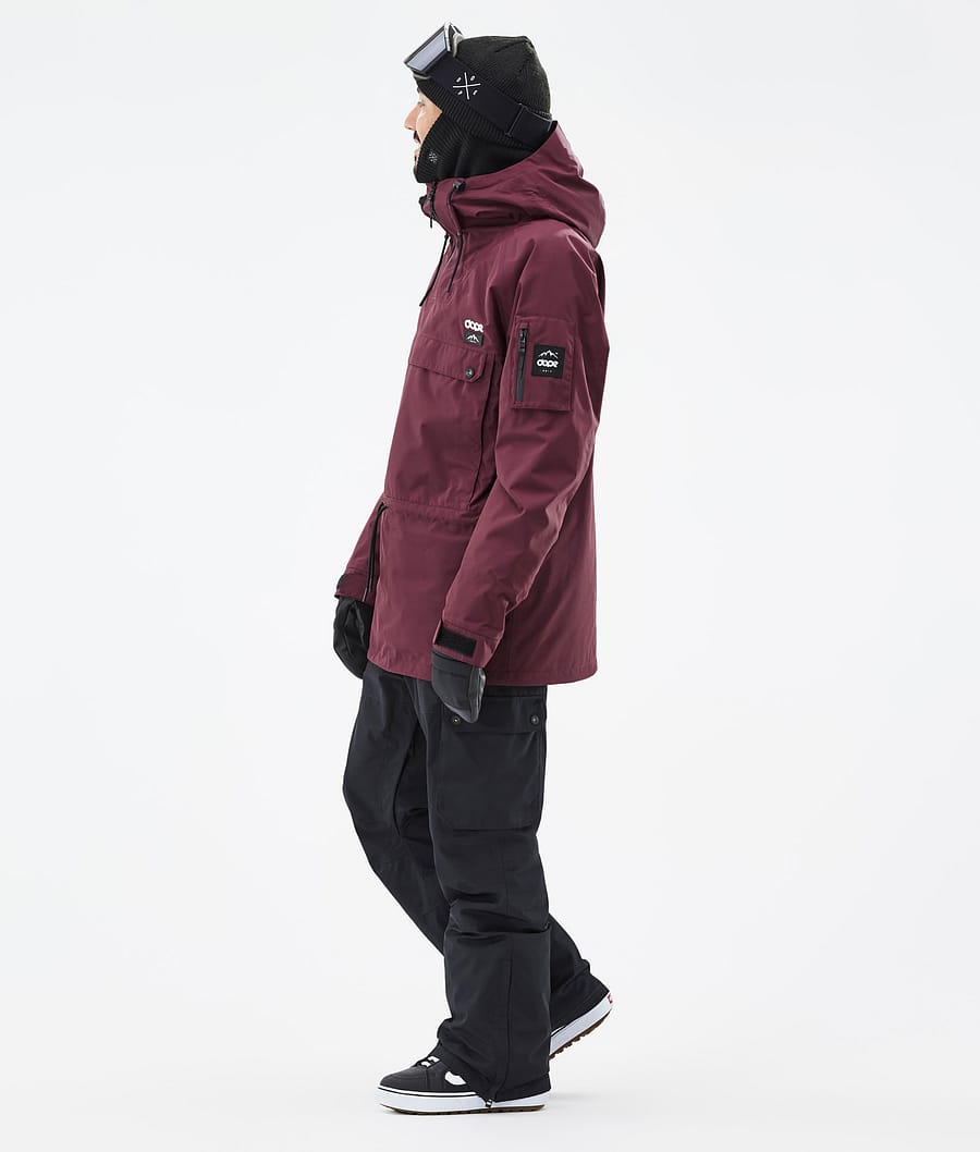 Dope Annok Snowboardjacke Herren Bordeaux | QP3184659