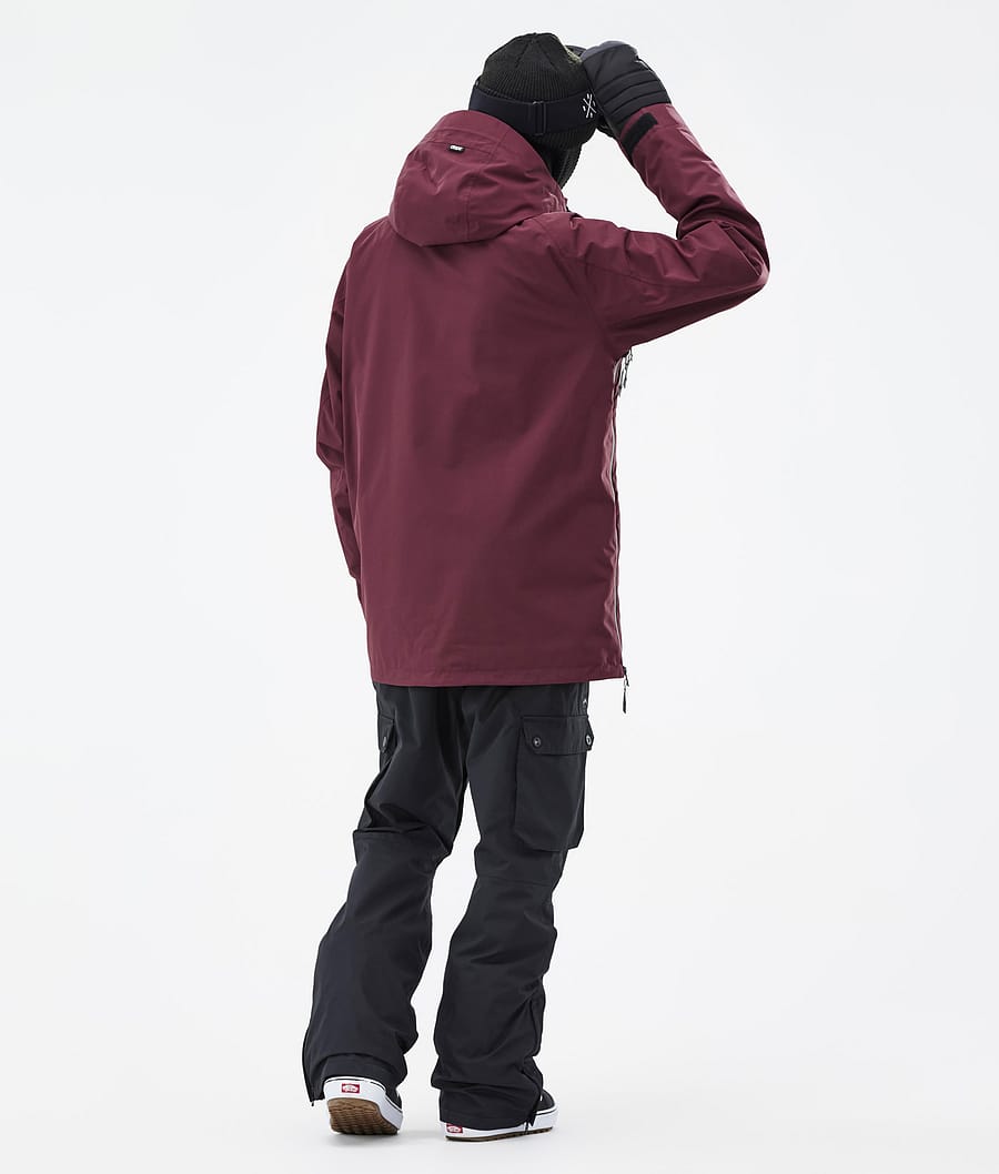 Dope Annok Snowboardjacke Herren Bordeaux | QP3184659