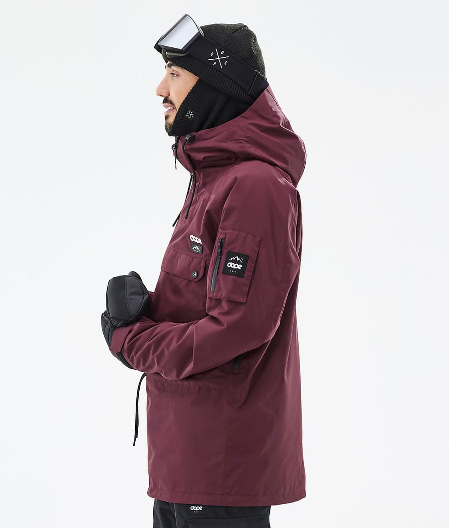 Dope Annok Snowboardjacke Herren Bordeaux | QP3184659