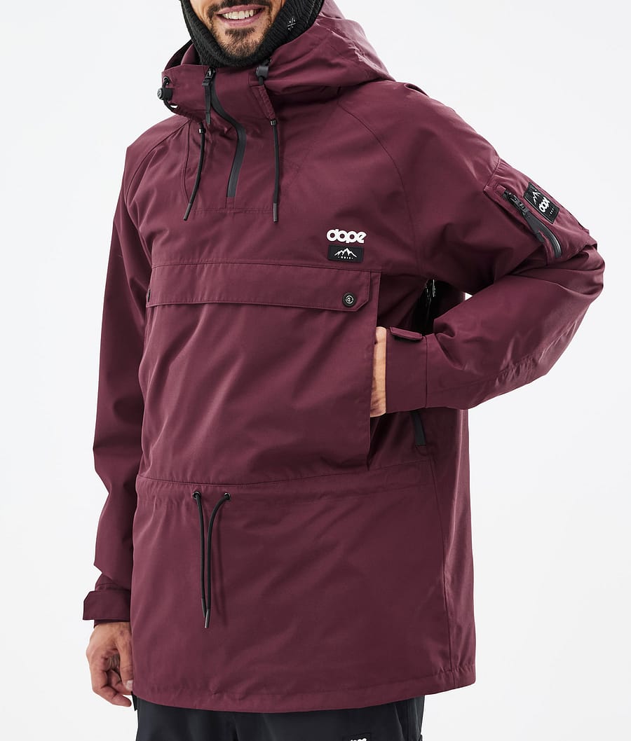 Dope Annok Snowboardjacke Herren Bordeaux | QP3184659