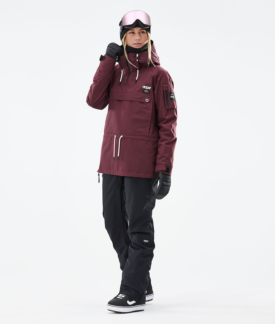 Dope Annok W 2021 Snowboardjacke Damen Bordeaux | SY0245697
