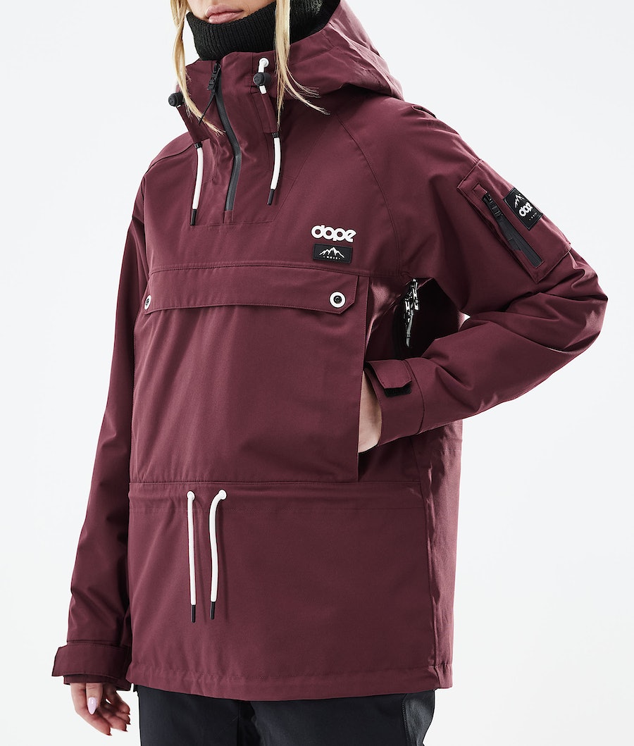 Dope Annok W 2021 Snowboardjacke Damen Bordeaux | SY0245697