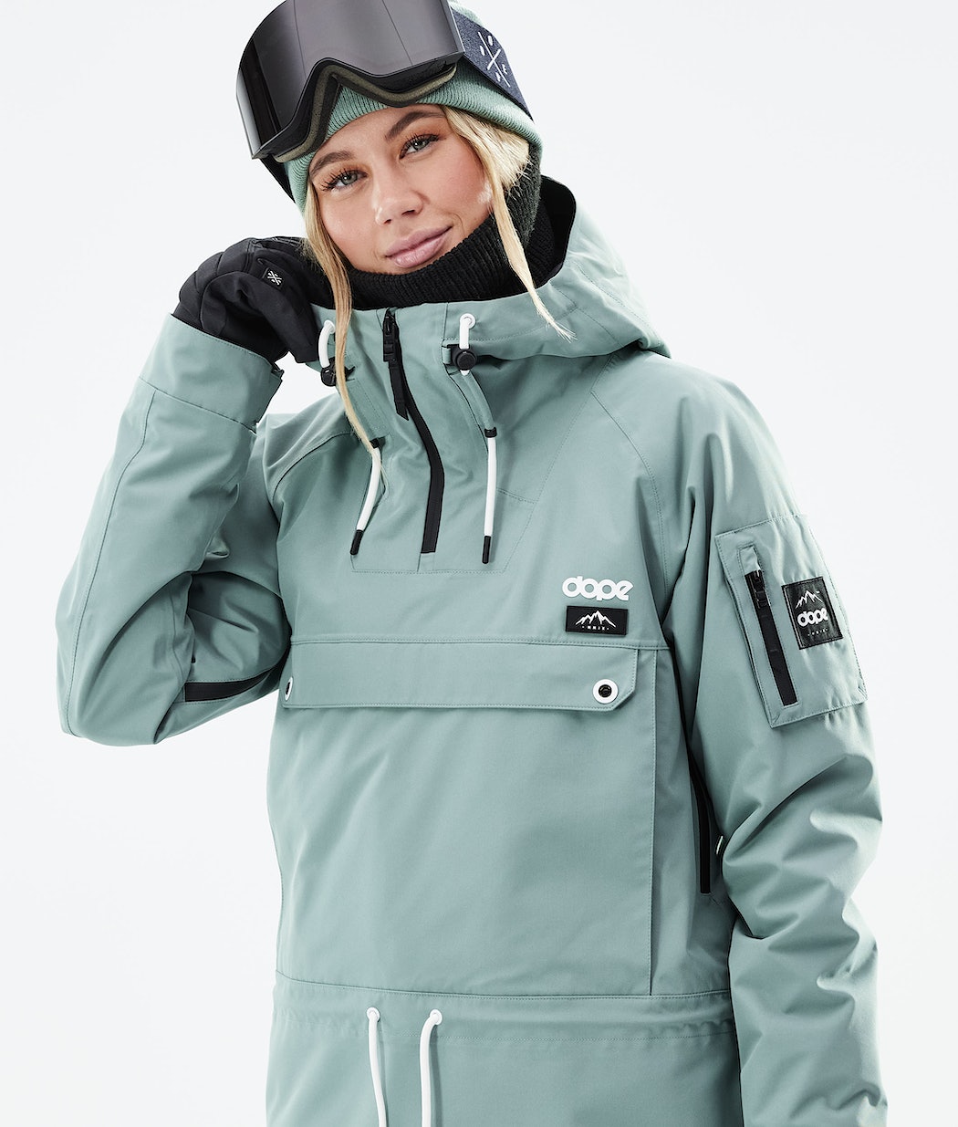 Dope Annok W 2021 Snowboardjacke Damen Grün | MD0327618