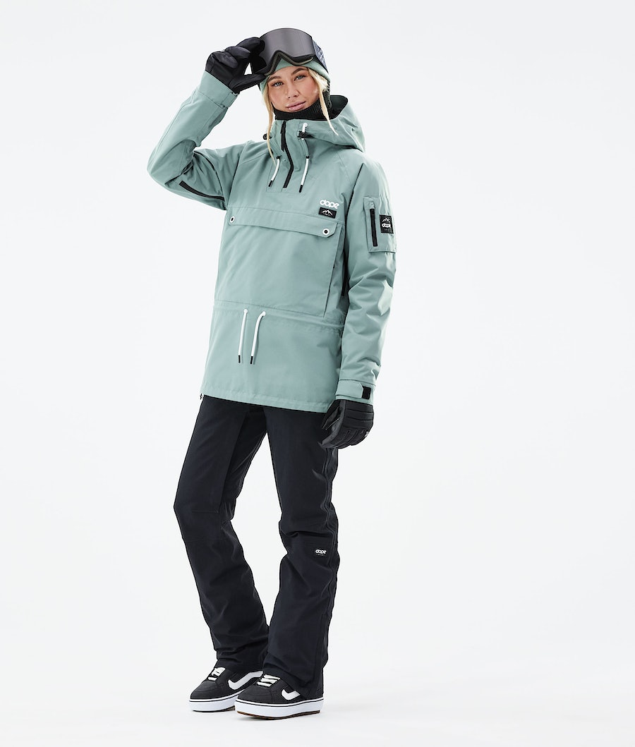 Dope Annok W 2021 Snowboardjacke Damen Grün | MD0327618