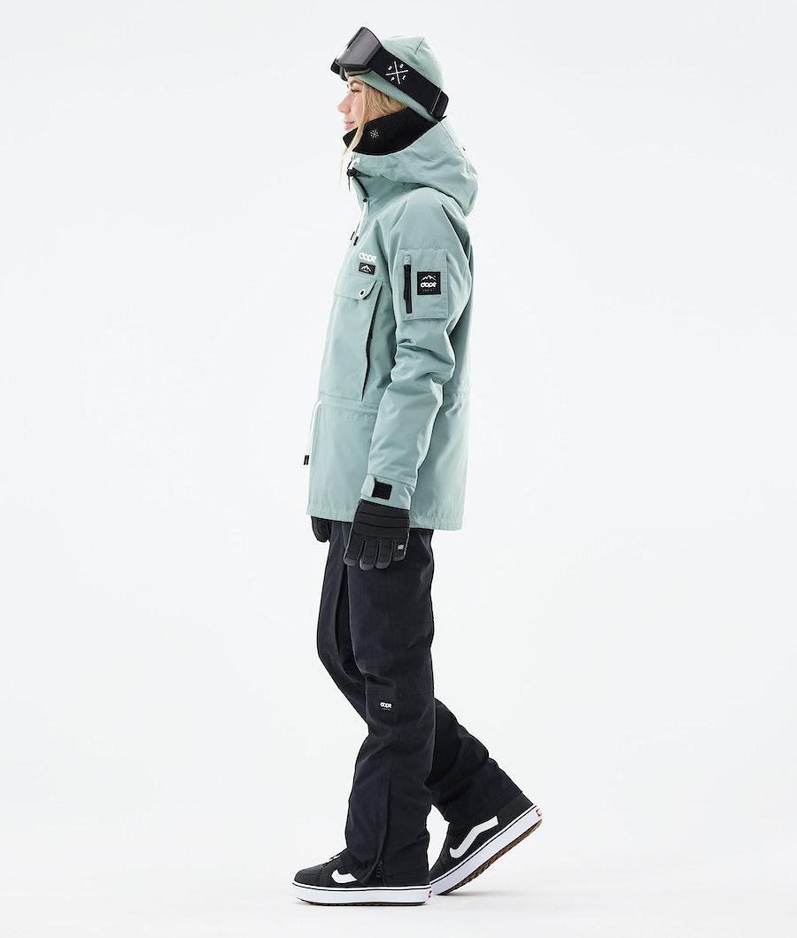 Dope Annok W 2021 Snowboardjacke Damen Grün | MD0327618