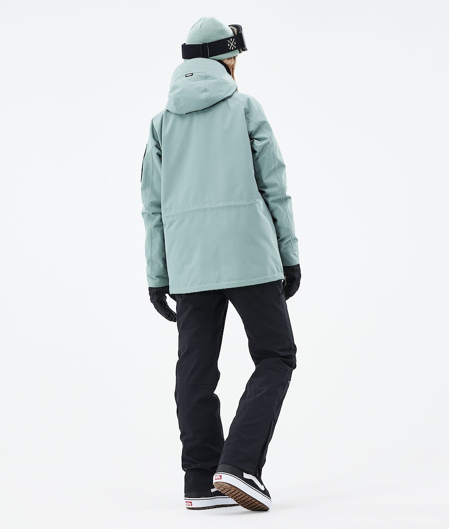 Dope Annok W 2021 Snowboardjacke Damen Grün | MD0327618
