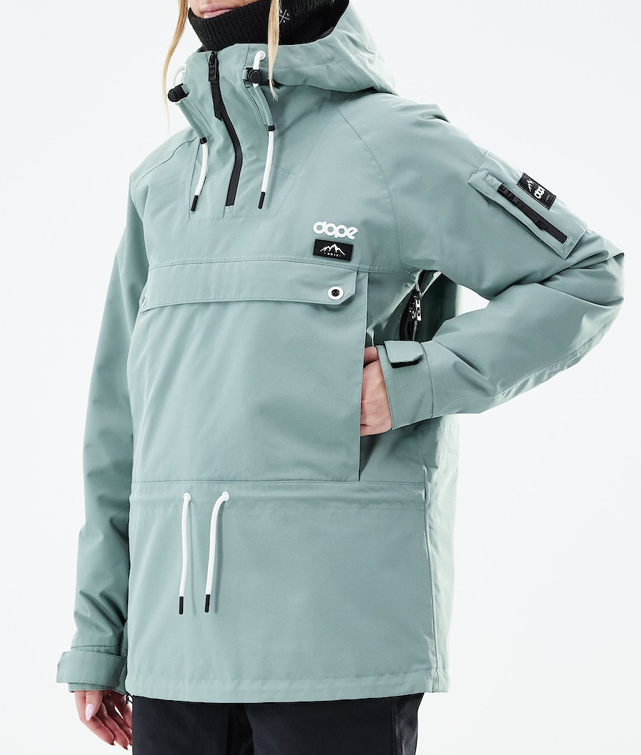 Dope Annok W 2021 Snowboardjacke Damen Grün | MD0327618