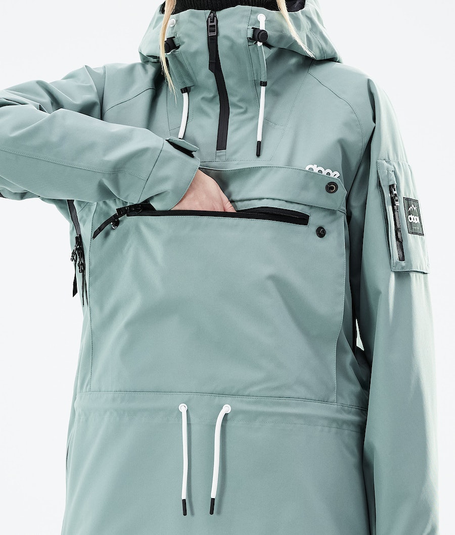 Dope Annok W 2021 Snowboardjacke Damen Grün | MD0327618