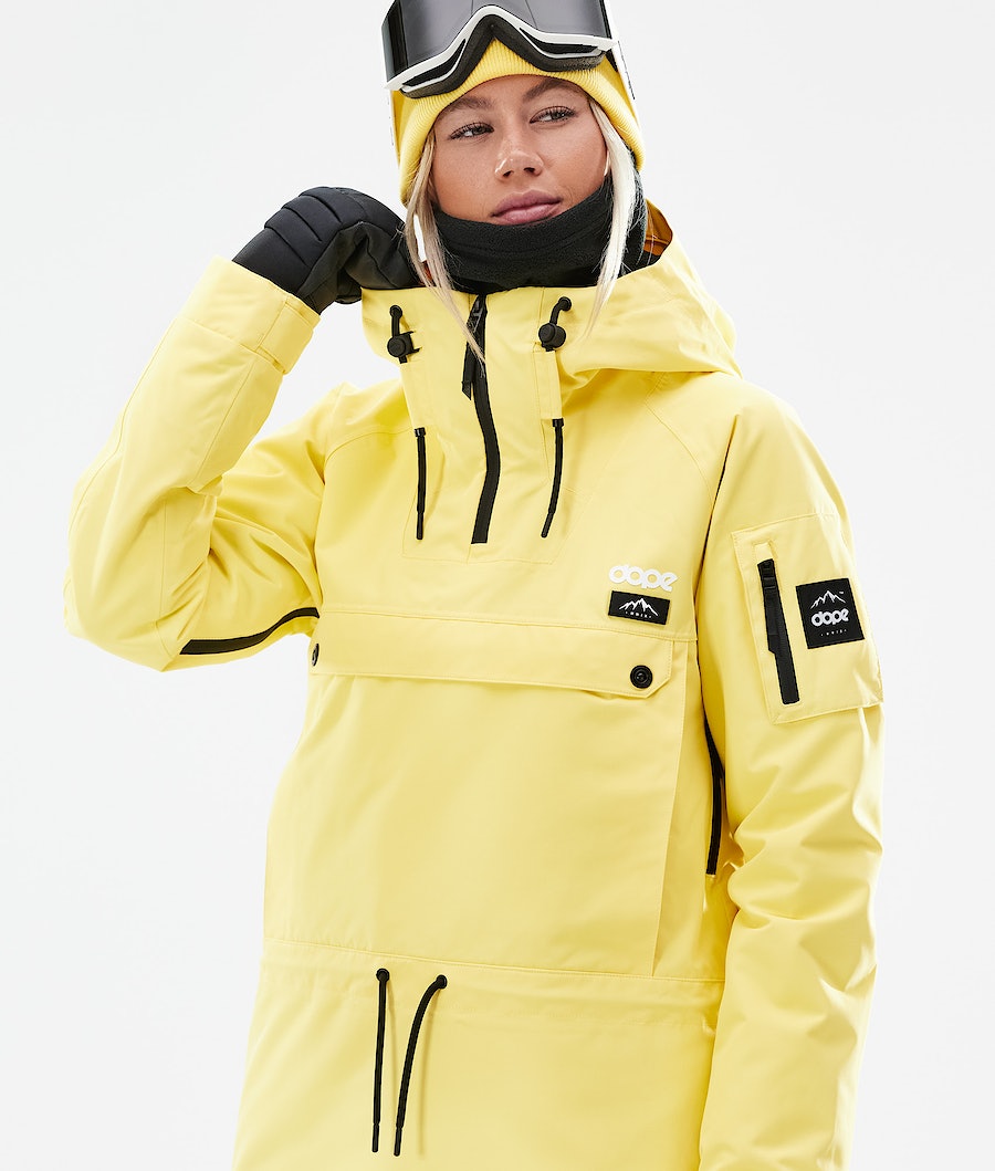 Dope Annok W 2021 Snowboardjacke Damen Gelb | NG7546089