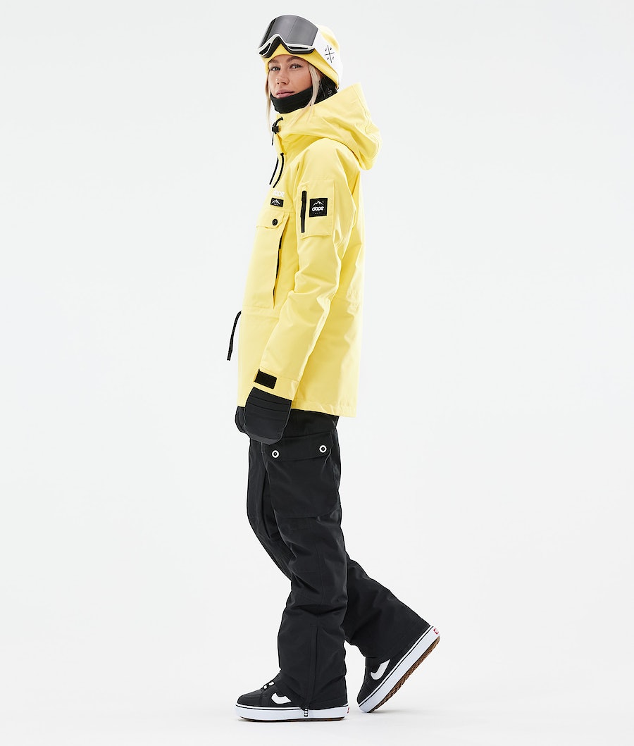 Dope Annok W 2021 Snowboardjacke Damen Gelb | NG7546089