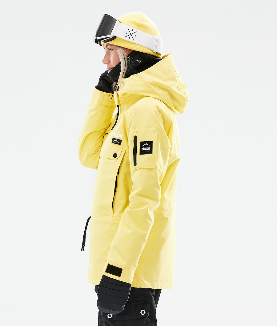 Dope Annok W 2021 Snowboardjacke Damen Gelb | NG7546089