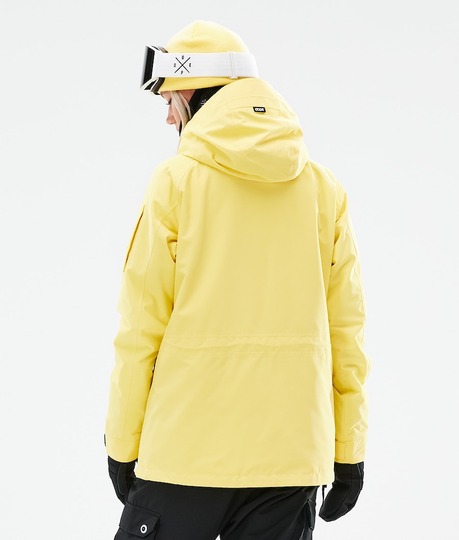 Dope Annok W 2021 Snowboardjacke Damen Gelb | NG7546089