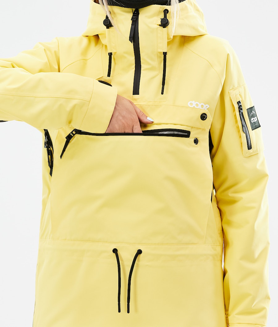 Dope Annok W 2021 Snowboardjacke Damen Gelb | NG7546089