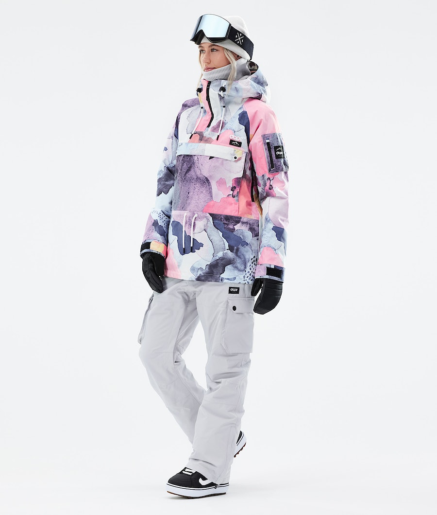 Dope Annok W 2021 Snowboardjacke Damen Mehrfarbig Rosa | GK8954127
