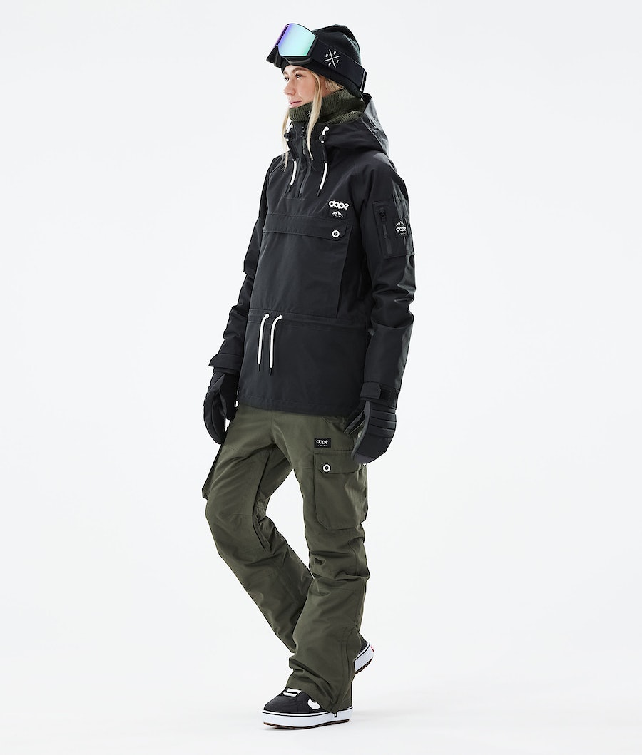 Dope Annok W 2021 Snowboardjacke Damen Schwarz | XF8052319