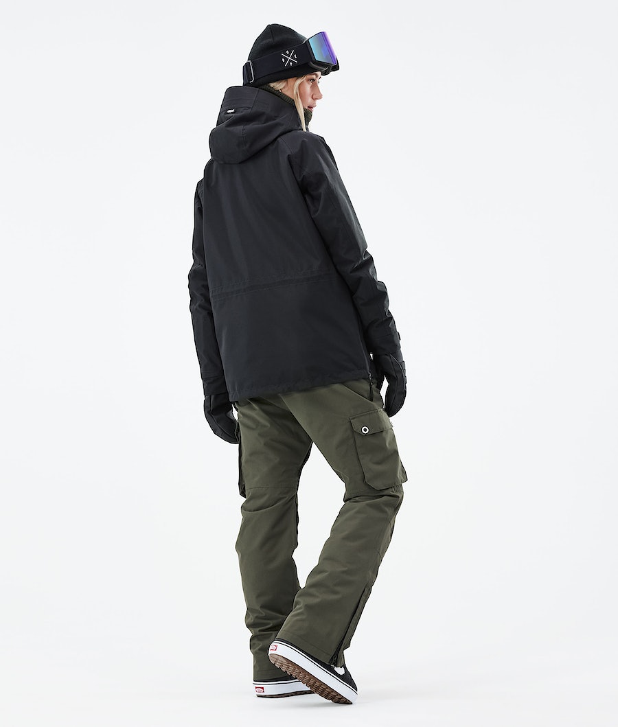 Dope Annok W 2021 Snowboardjacke Damen Schwarz | XF8052319