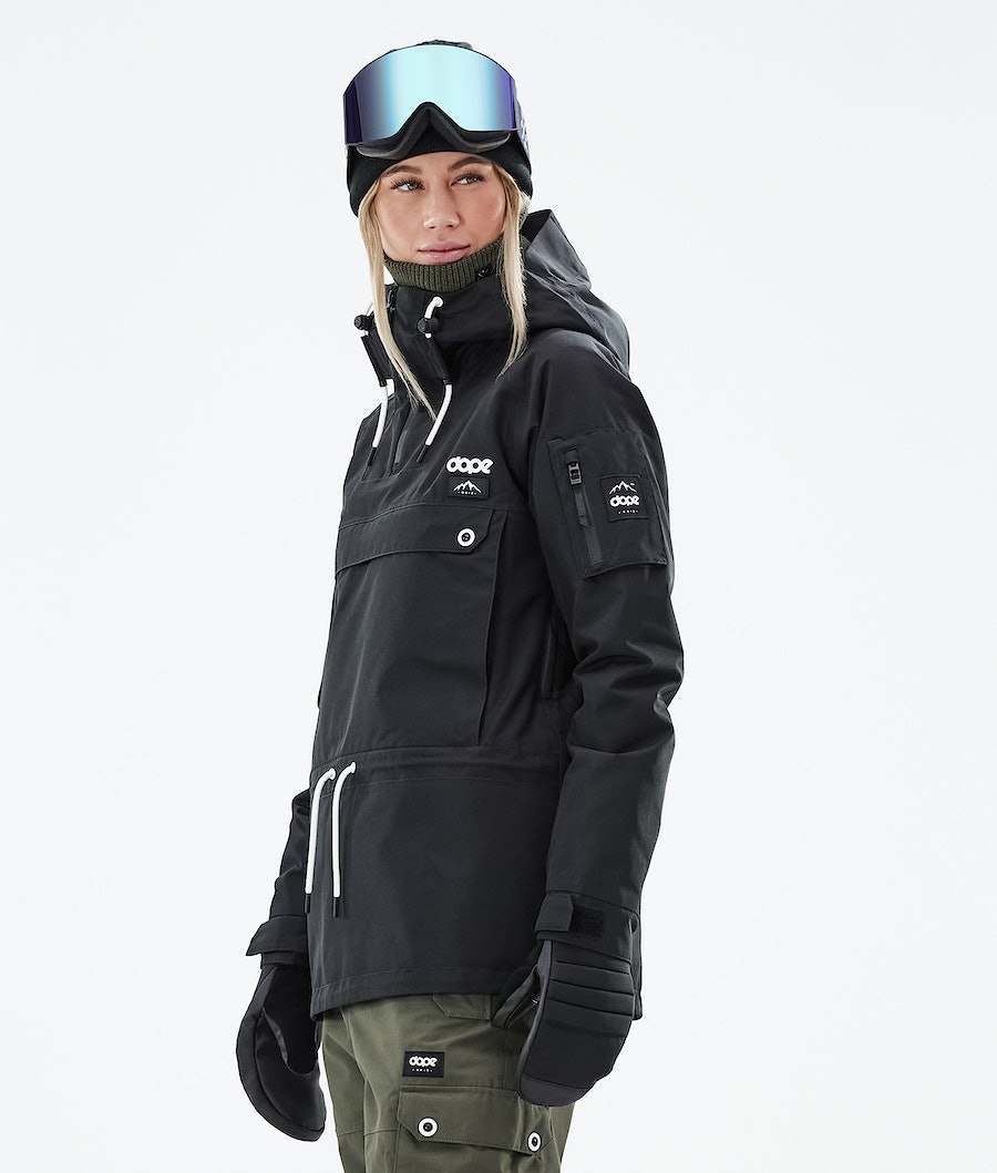 Dope Annok W 2021 Snowboardjacke Damen Schwarz | XF8052319