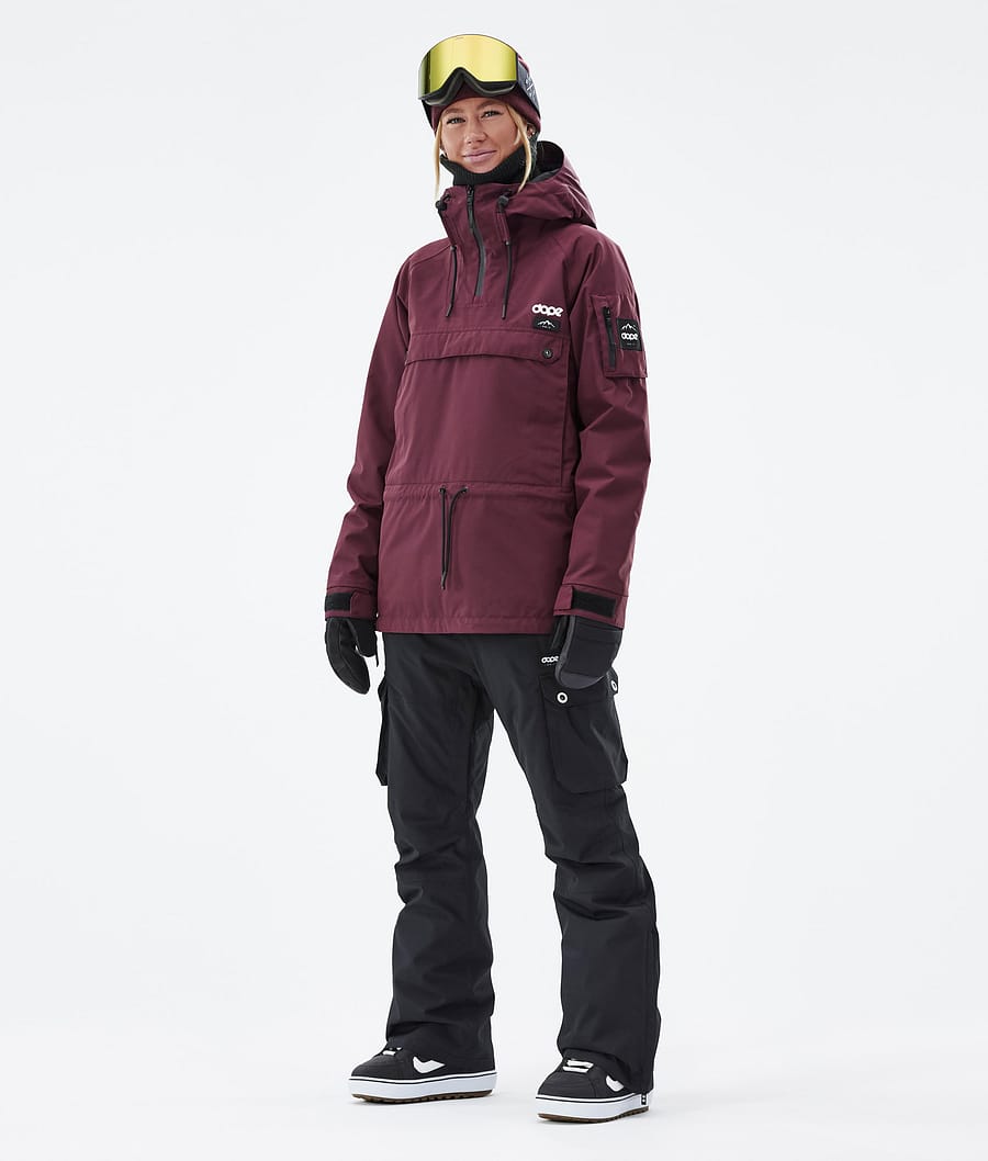 Dope Annok W Snowboardjacke Damen Bordeaux | QI7638042