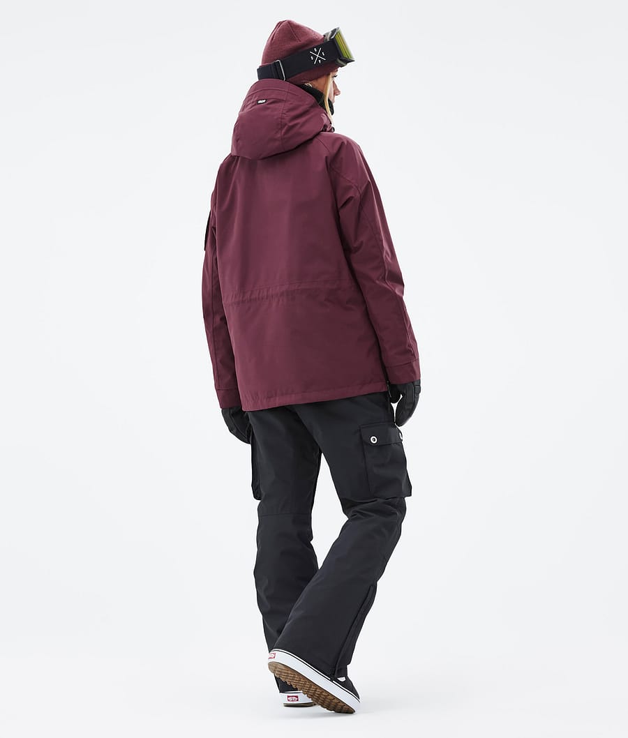 Dope Annok W Snowboardjacke Damen Bordeaux | QI7638042