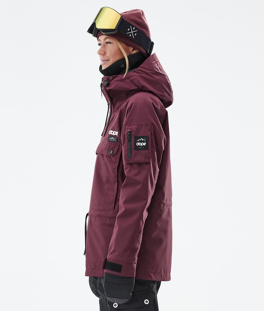 Dope Annok W Snowboardjacke Damen Bordeaux | QI7638042