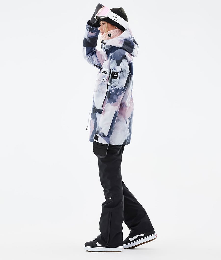 Dope Annok W Snowboardjacke Damen Rosa Navy | QM2305981
