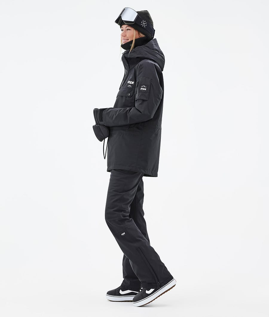 Dope Annok W Snowboardjacke Damen Schwarz | WD9860234