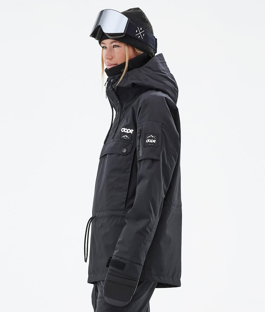 Dope Annok W Snowboardjacke Damen Schwarz | WD9860234
