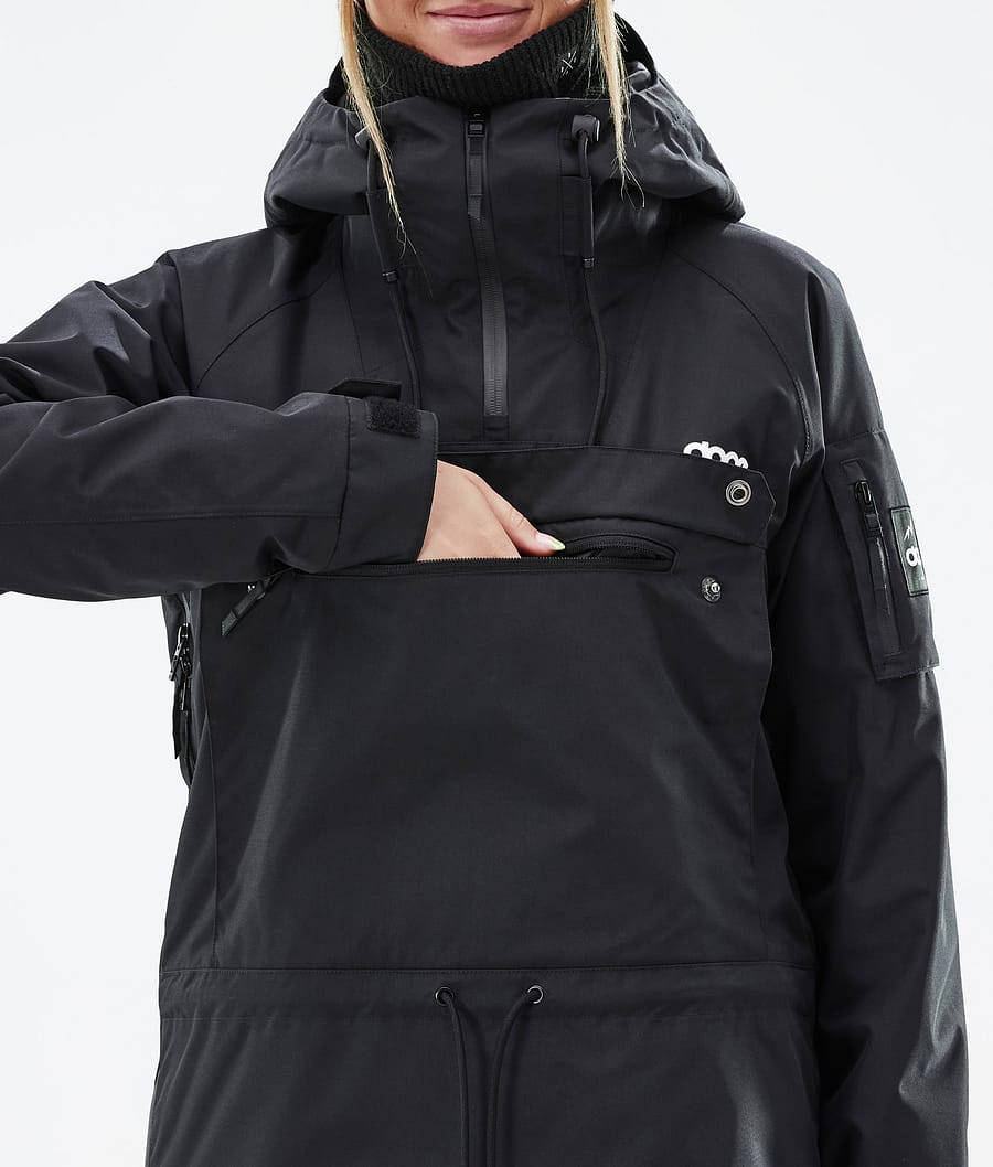 Dope Annok W Snowboardjacke Damen Schwarz | WD9860234