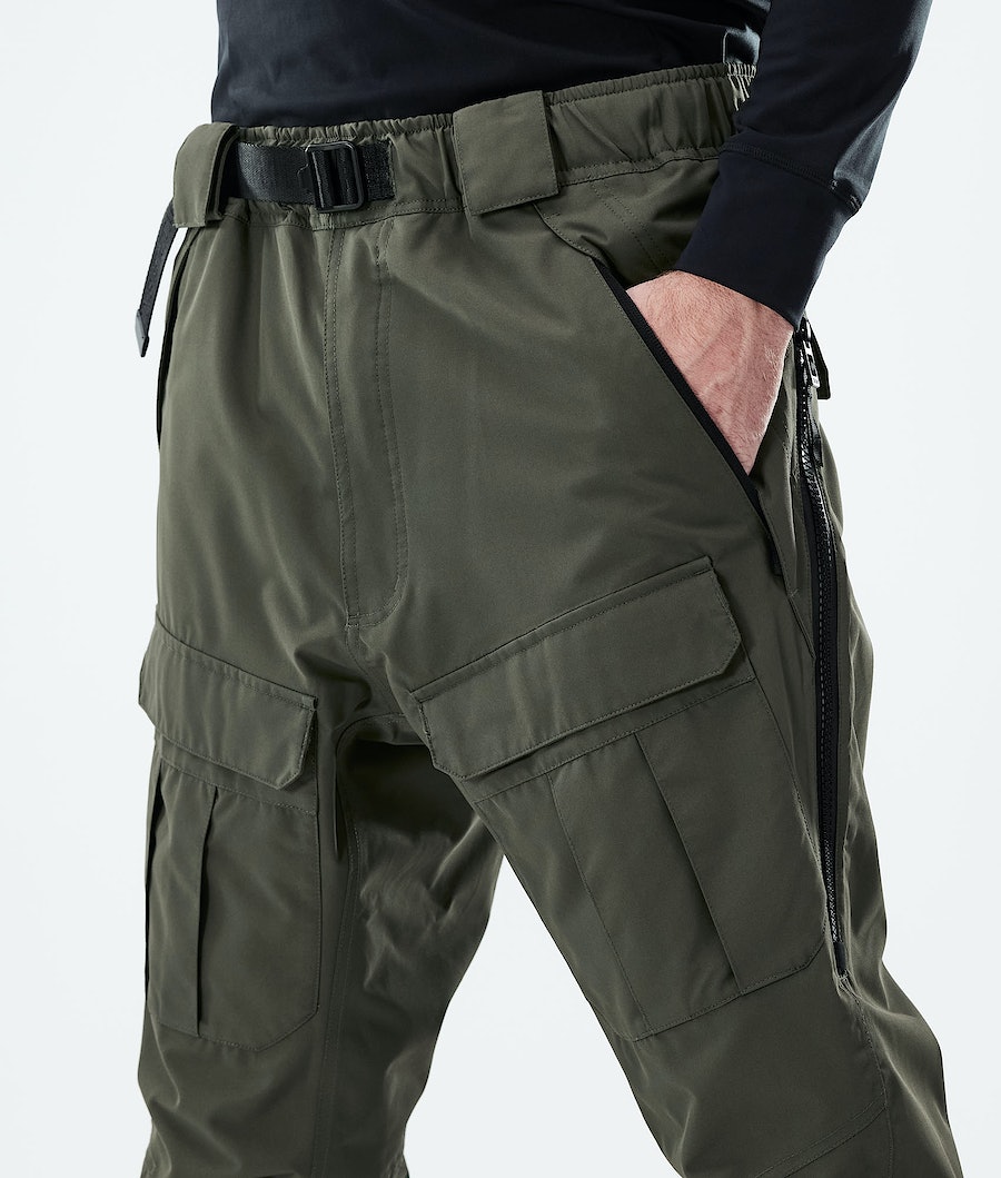 Dope Antek 2021 Snowboardhosen Herren Olivgrün Grün | NJ3590786