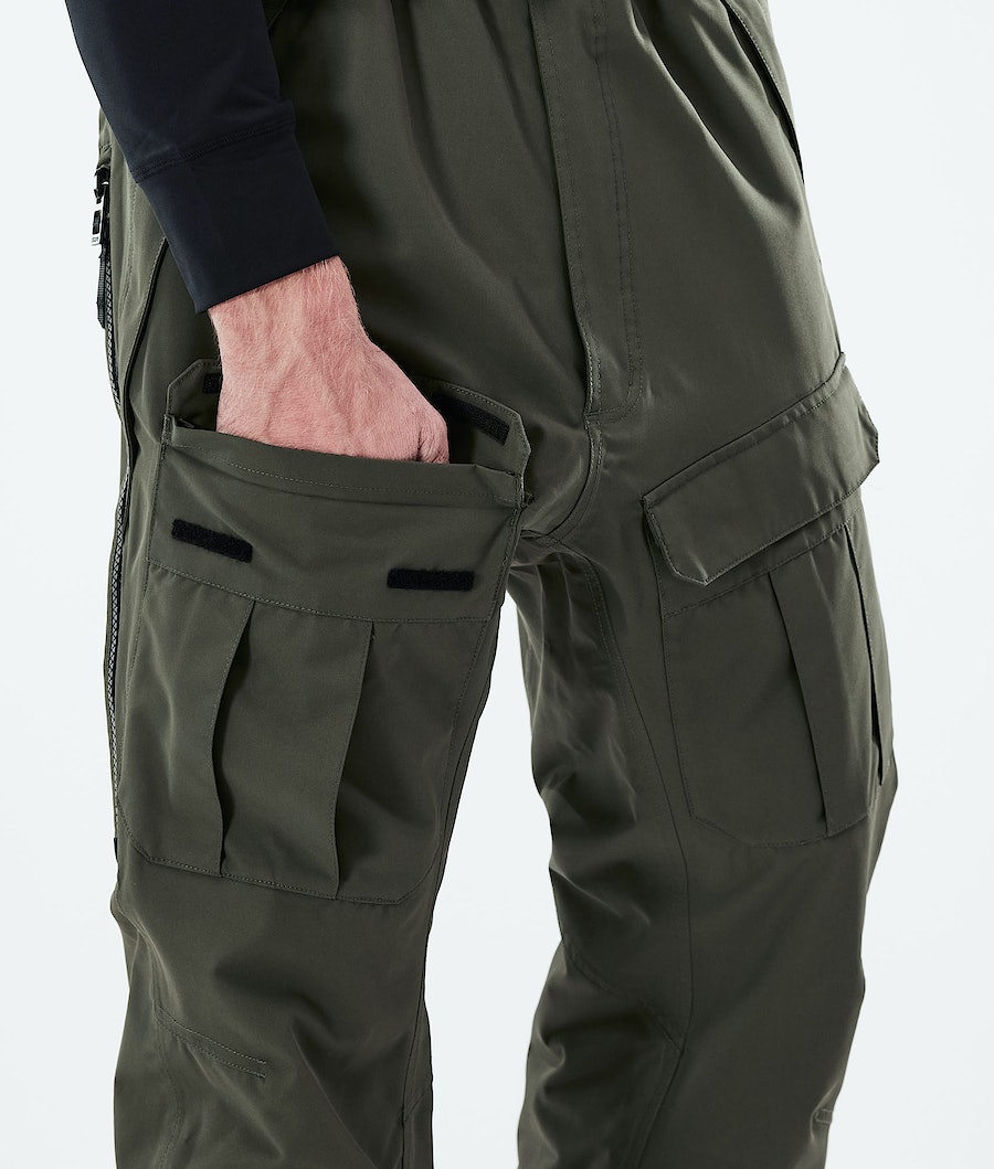 Dope Antek 2021 Snowboardhosen Herren Olivgrün Grün | NJ3590786