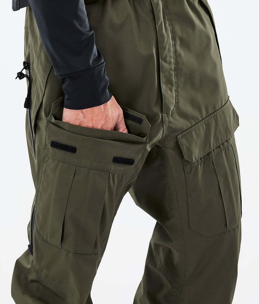 Dope Antek Snowboardhosen Herren Olivgrün Grün | ER2815690