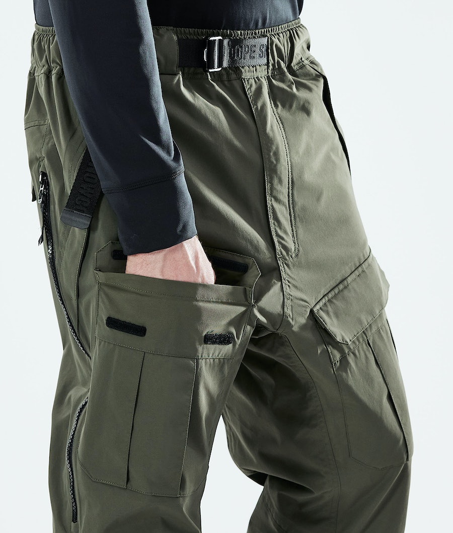 Dope Antek Snowboardhosen Herren Olivgrün Grün | PA8120764