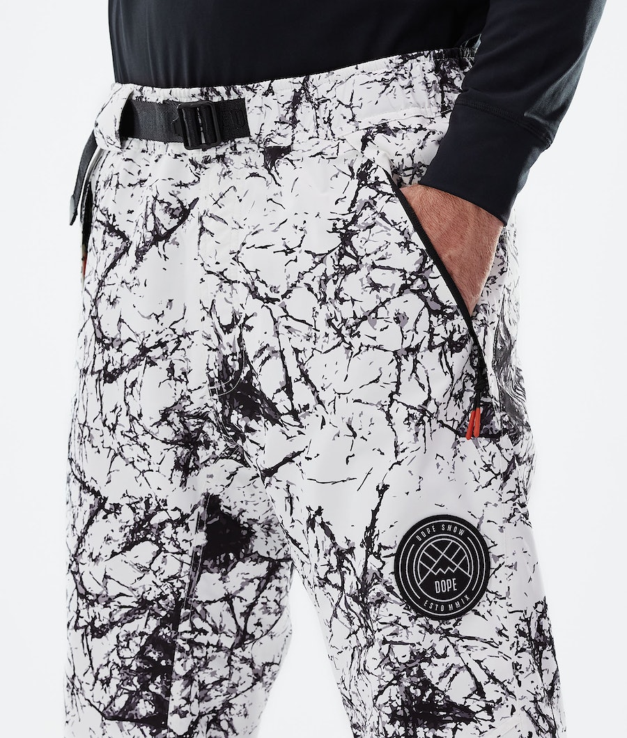 Dope Blizzard 2021 Snowboardhosen Herren Weiß Schwarz | VG8917365