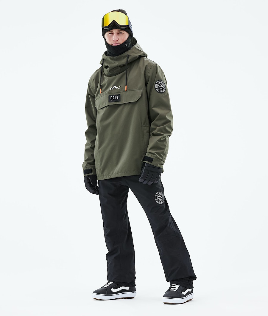 Dope Blizzard 2021 Snowboardjacke Herren Olivgrün Grün | JH5497086