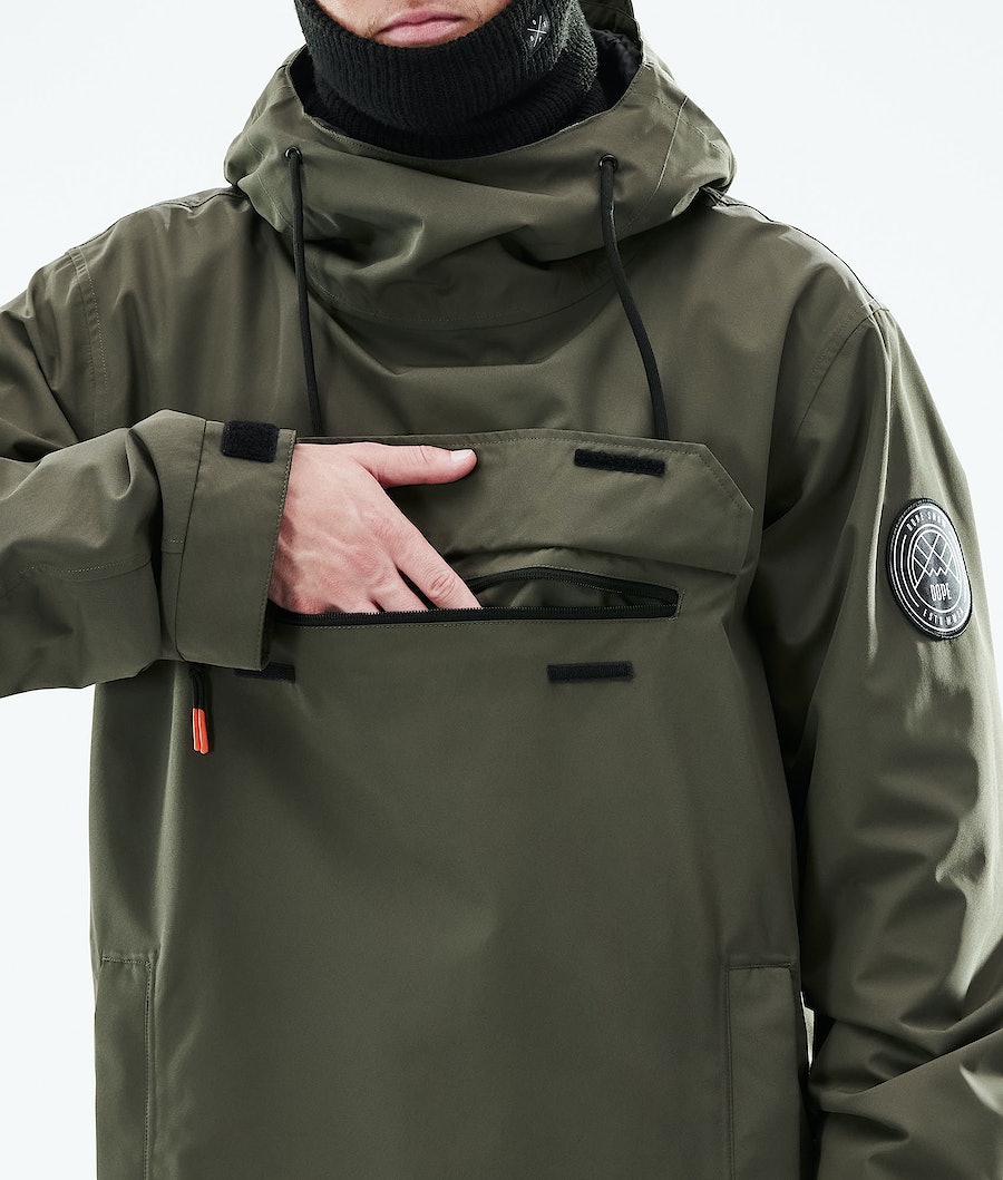 Dope Blizzard 2021 Snowboardjacke Herren Olivgrün Grün | JH5497086
