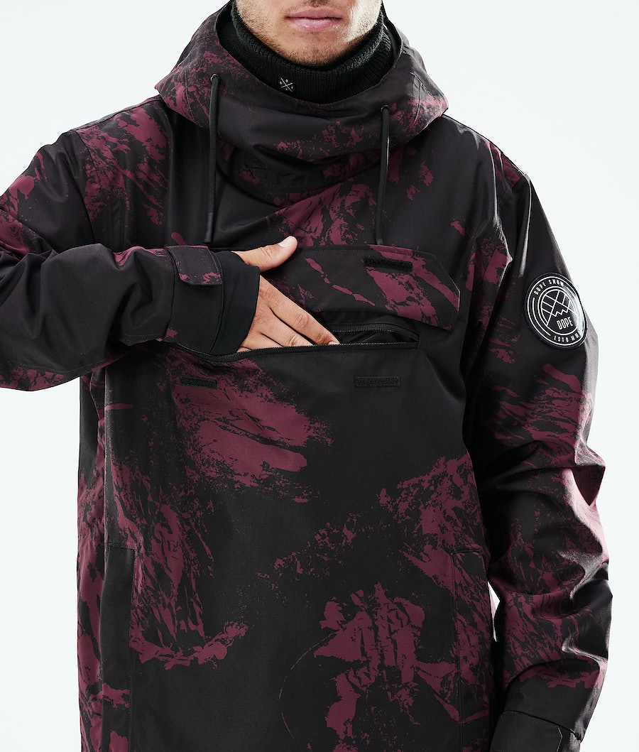 Dope Blizzard 2021 Snowboardjacke Herren Bordeaux | PZ5493027