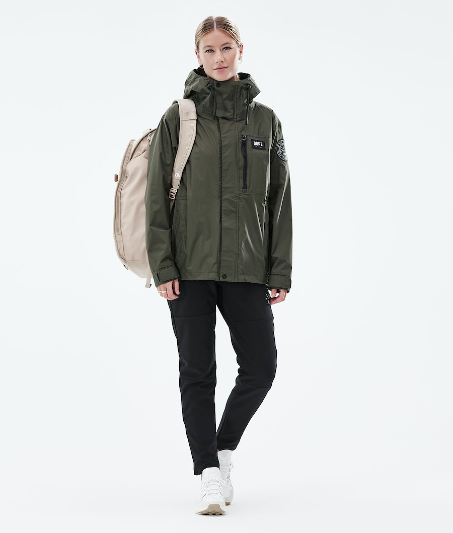 Dope Blizzard FZ Light W Skijacke Damen Olivgrün Grün | HQ3246857