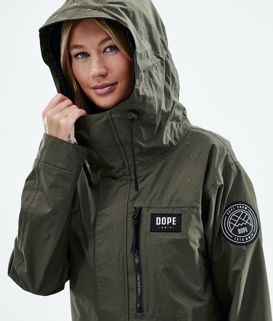 Dope Blizzard FZ Light W Skijacke Damen Olivgrün Grün | HQ3246857
