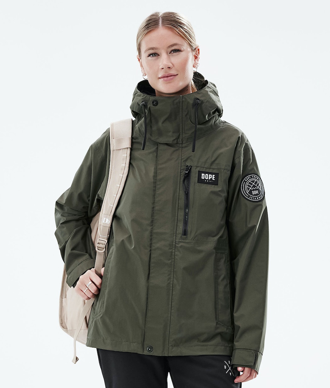 Dope Blizzard FZ Light W Skijacke Damen Olivgrün Grün | HQ3246857