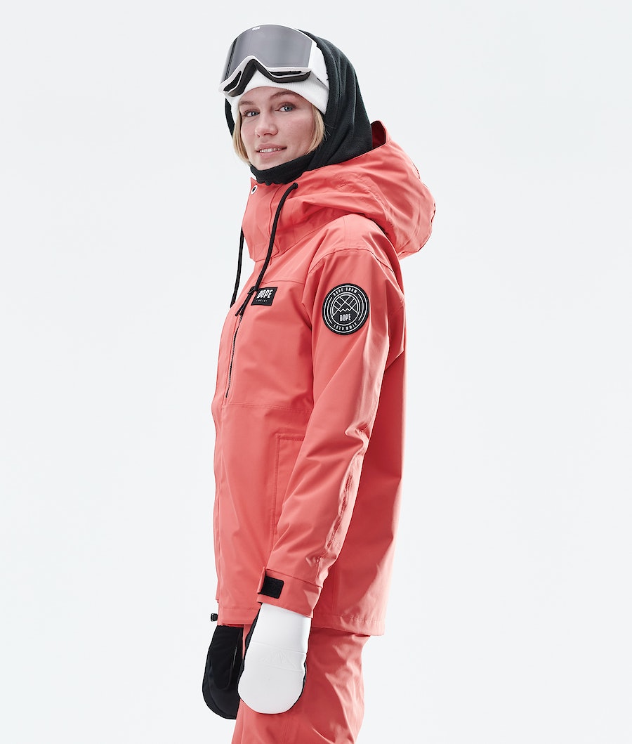 Dope Blizzard FZ W 2020 Snowboardjacke Damen Koralle | RX8251794