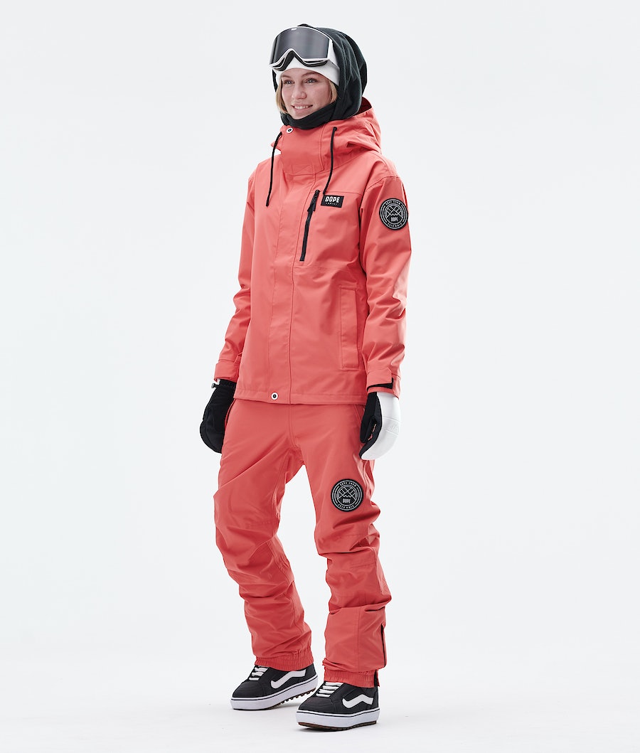 Dope Blizzard FZ W 2020 Snowboardjacke Damen Koralle | RX8251794