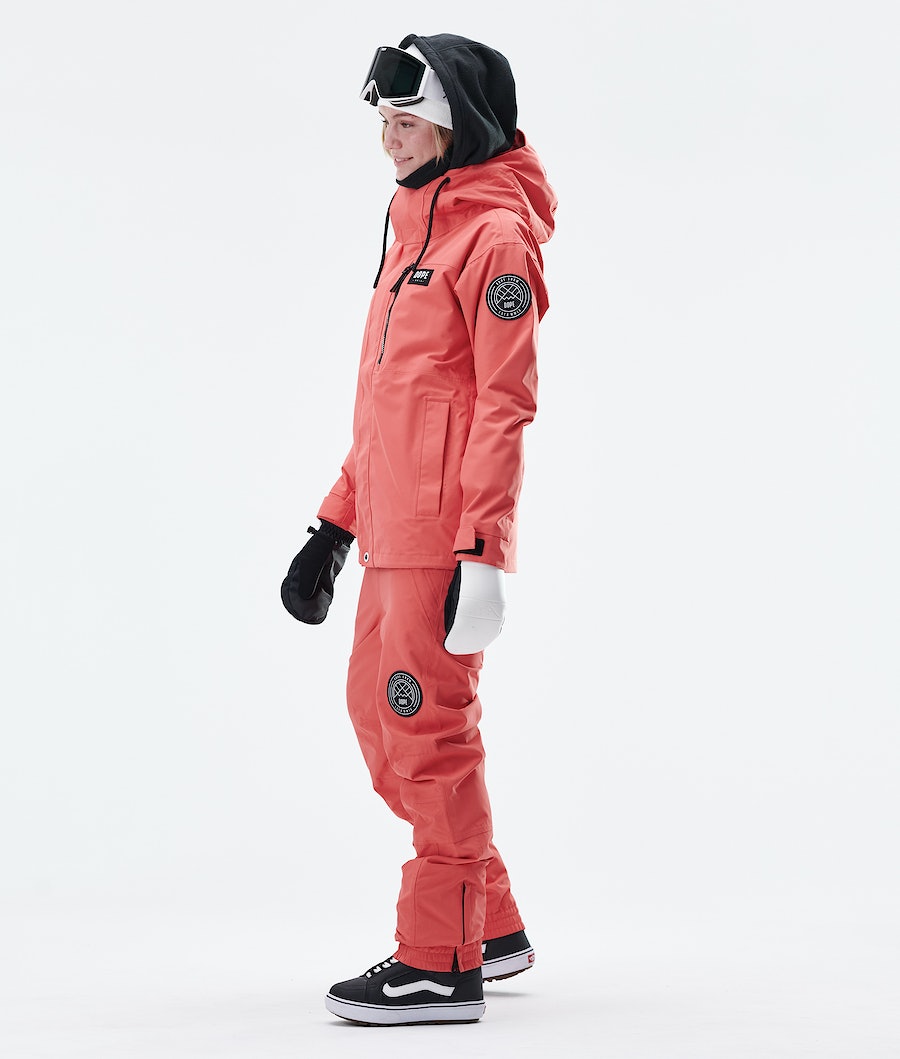 Dope Blizzard FZ W 2020 Snowboardjacke Damen Koralle | RX8251794