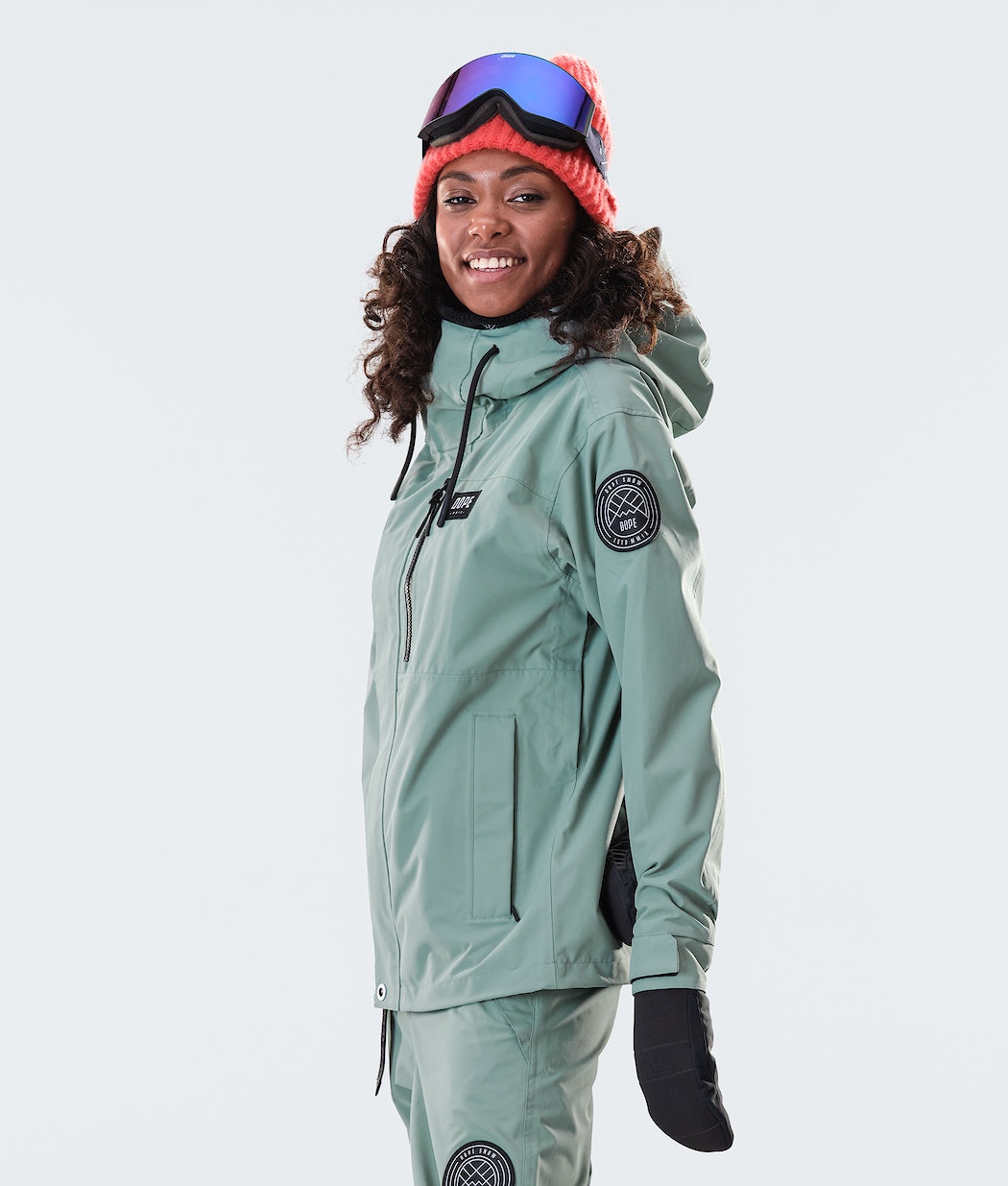 Dope Blizzard FZ W 2020 Snowboardjacke Damen Grün | VA8201465